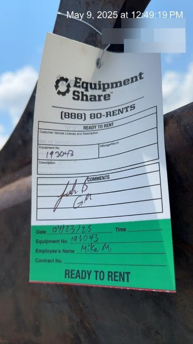 2019 WERK-BRAU 96" Loader Fork Carriage - Werk-Brau