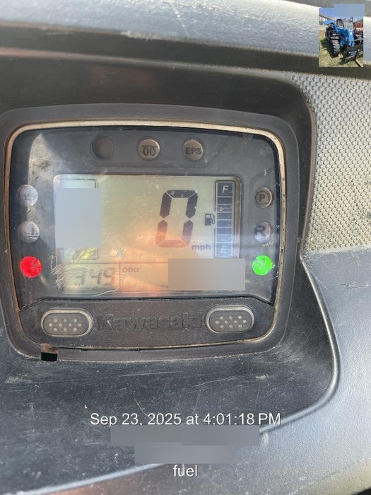 Kawasaki MULE PRO-DX Kawasaki Mule 4x4 Diesel UTV w/Hard Top, Windshield, Beacon, Backup Alarm, ES Keypad/Hardware Installed