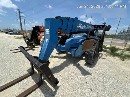2017 Genie GTH-1056 Genie GTH1056, Solid Tires, 60" carriage, Open ROPS