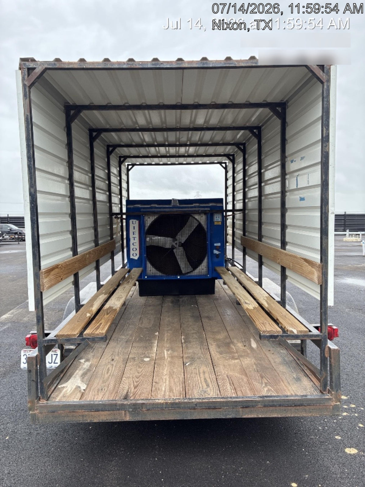 2019 CENTEX Cooling Trailer