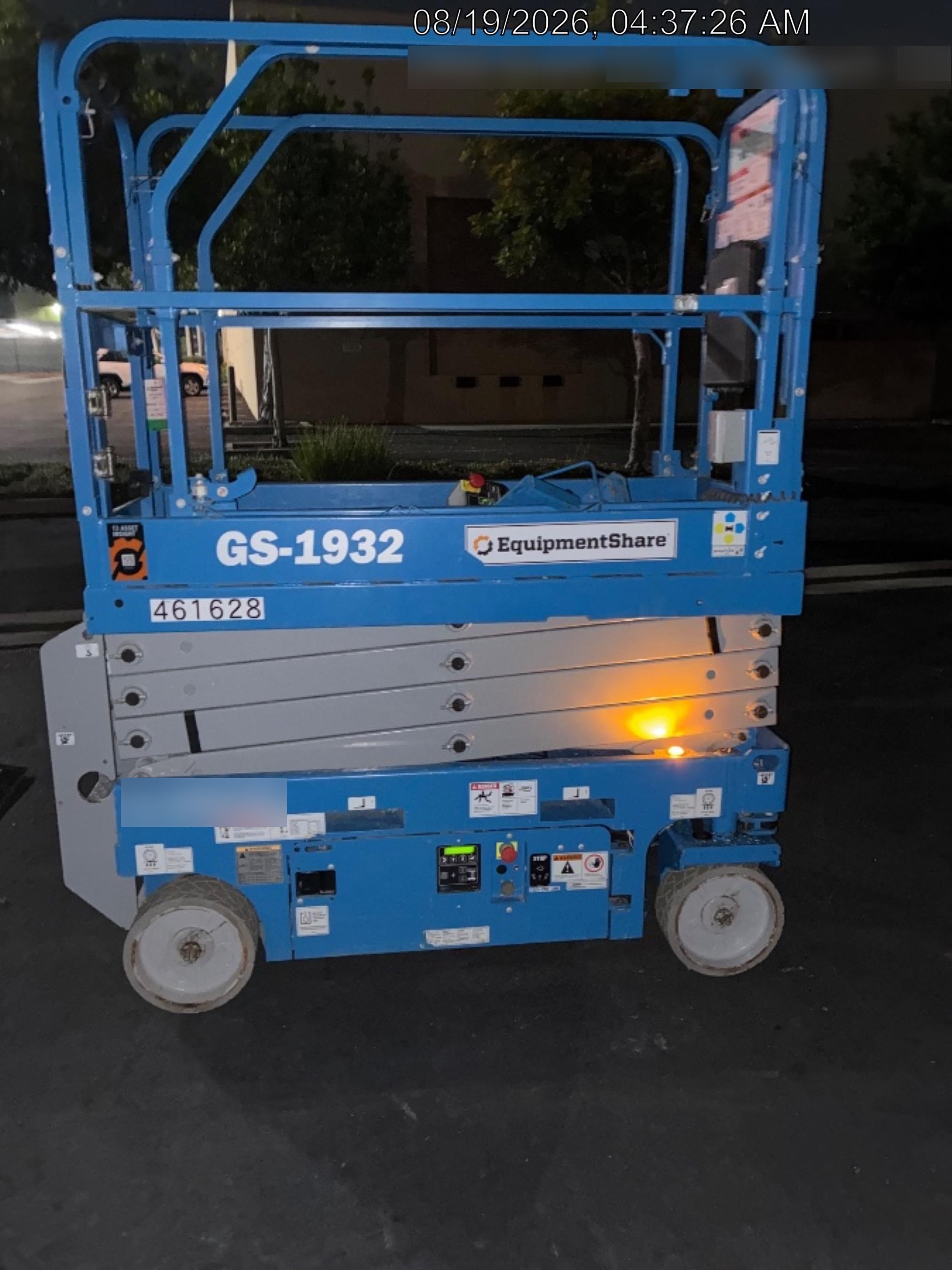 2024 Genie GS-1932 Electric Drive, Sld NM Tires, DBcns, T3 + Access Control