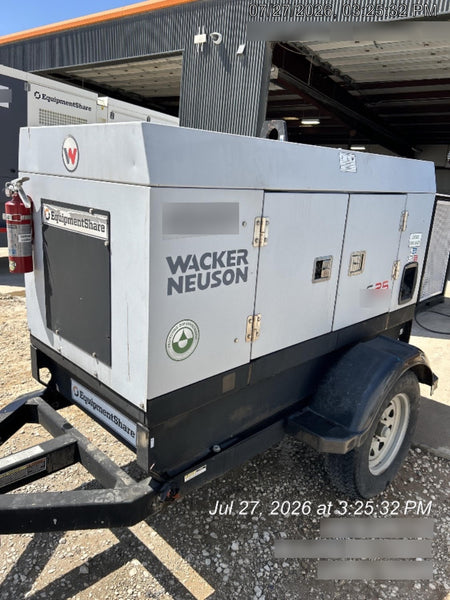 2019 WACKER NEUSON G25
