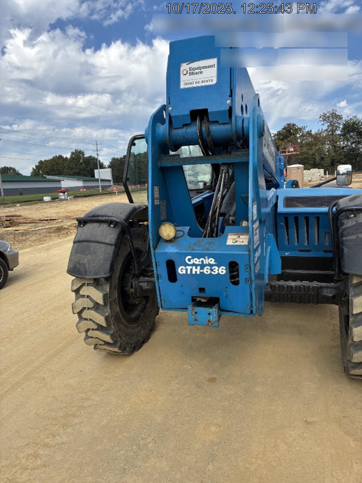 2020 Genie GTH-636 Cab/Heat/Air, Solid Tires, Work Lights, Beacon, Aux Hydraulics, Back up Alarm