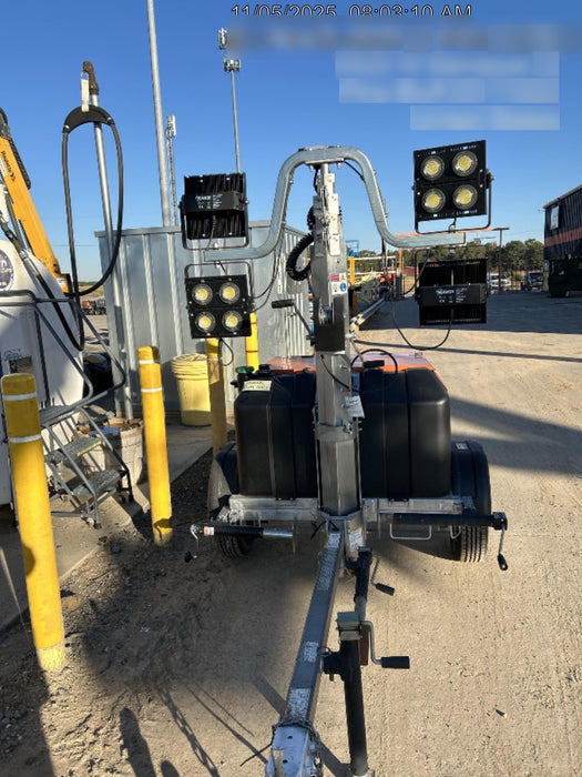 2024 Wanco WLTT-4MM4K Diesel, Deep Sea Controller, Shore Power Plug, Auto Start, (4) 350W LED Floodlights, 4kW Generator, 60 Gal Fuel Tank, 2" Ball, T3