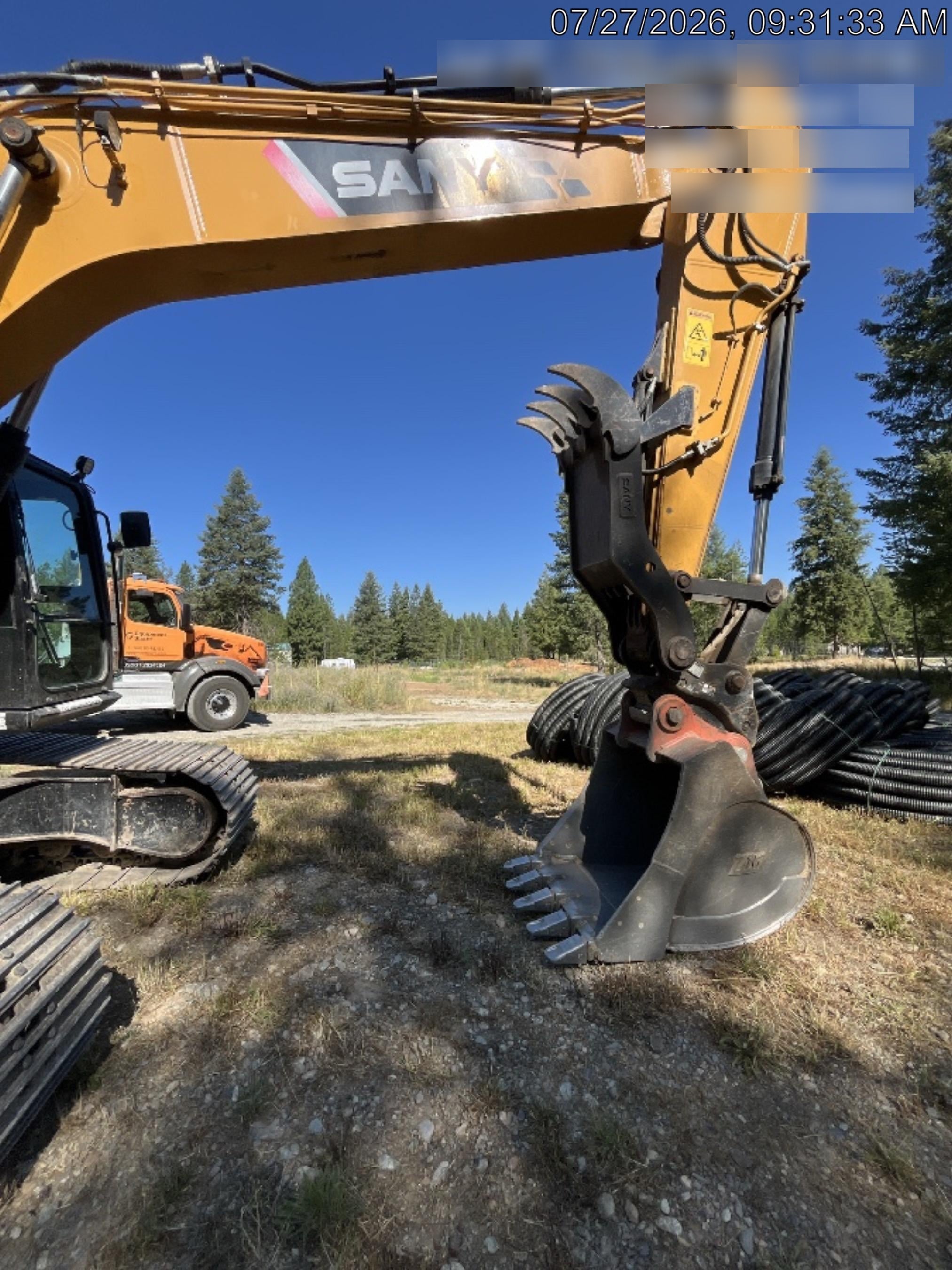 Sany SY215 SY215 Tier 4 - Cab w/Hydraulic QC, Buckets: 48" , Hydraulic Hammer 4,000 lb impact class