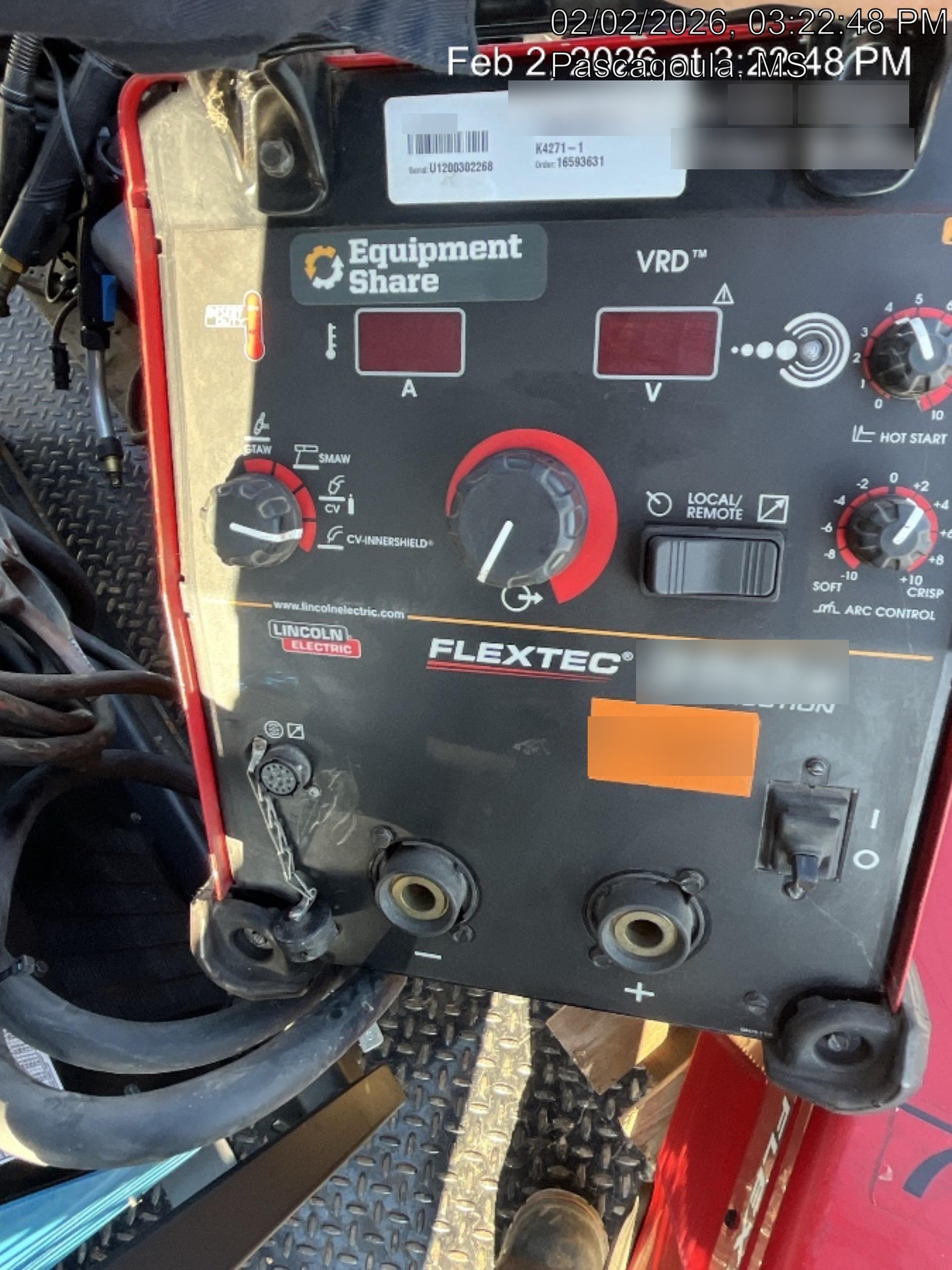 2020 LINCOLN ELECTRIC FLEXTEC 350X