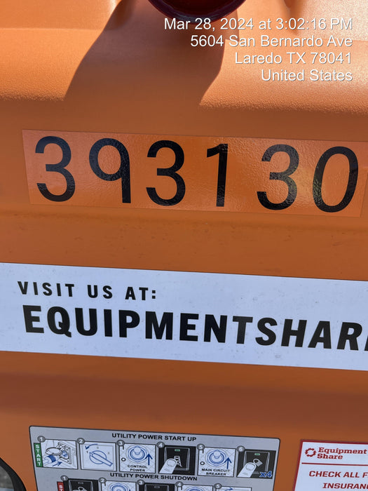 2024 Generac MLT2 Diesel, Flex Switch 120V Input, Powerzone Controller, 
(4) 320W LED Lights, 4kW Generator, 39.9 Gal Fuel Tank, 2" Ball, T3