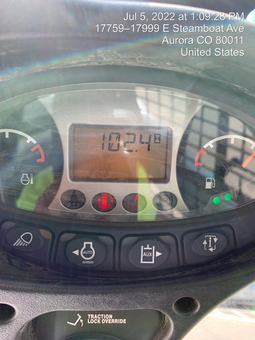 2022 Bobcat T770 92hp Doosan Diesel, Cab/Heat/Air, Rubber Tracks, Manual QC