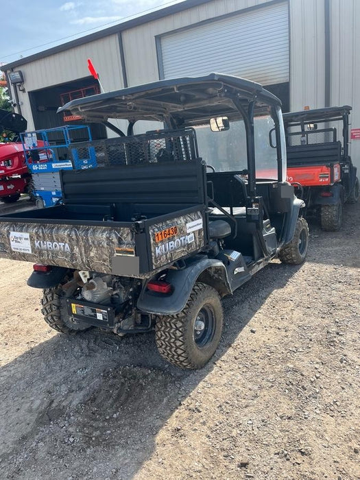 2020 Kubota RTV-X1140 CAMO, CANOPY, STROBE, BACK UP ALARM, WINDSHIELD, FIRE EXT