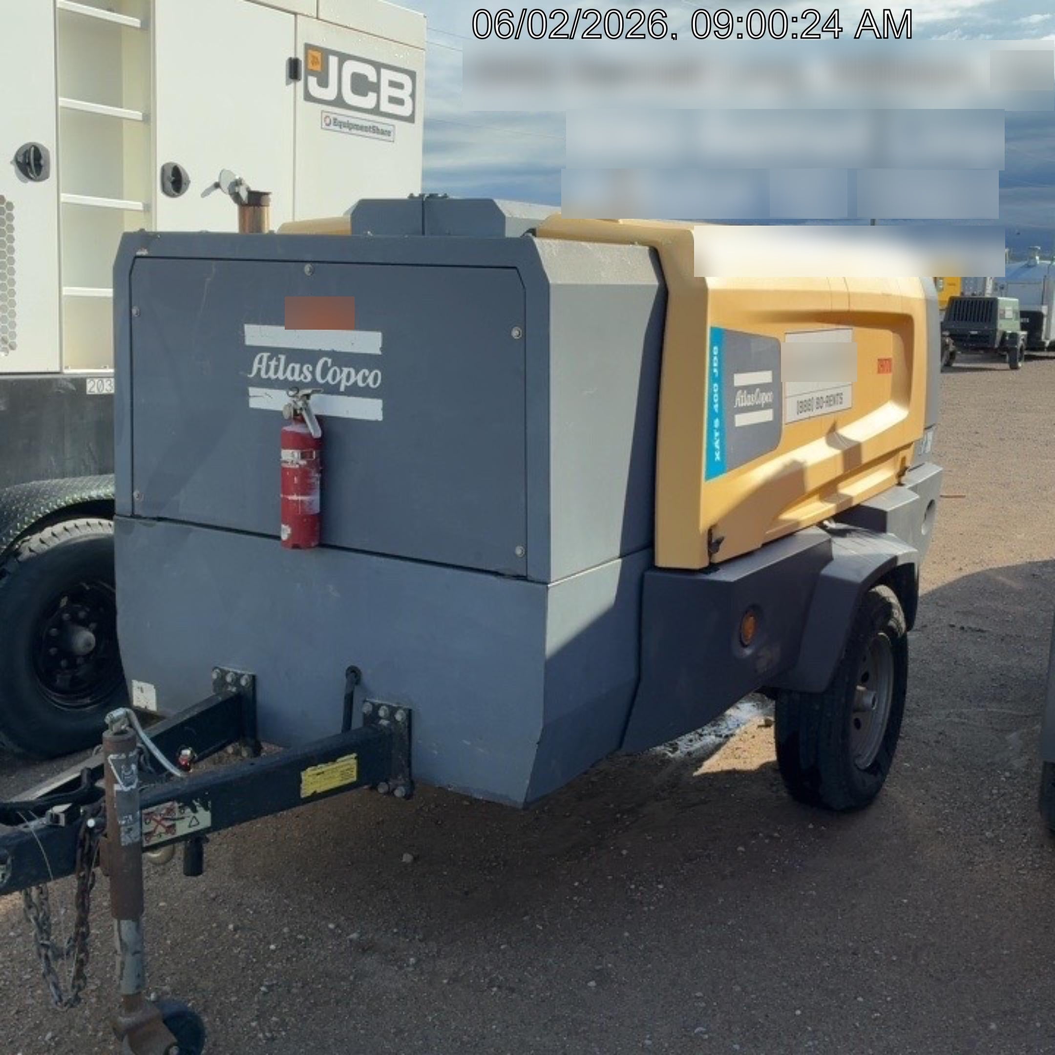 2020 ATLAS COPCO XATS 400 PFF