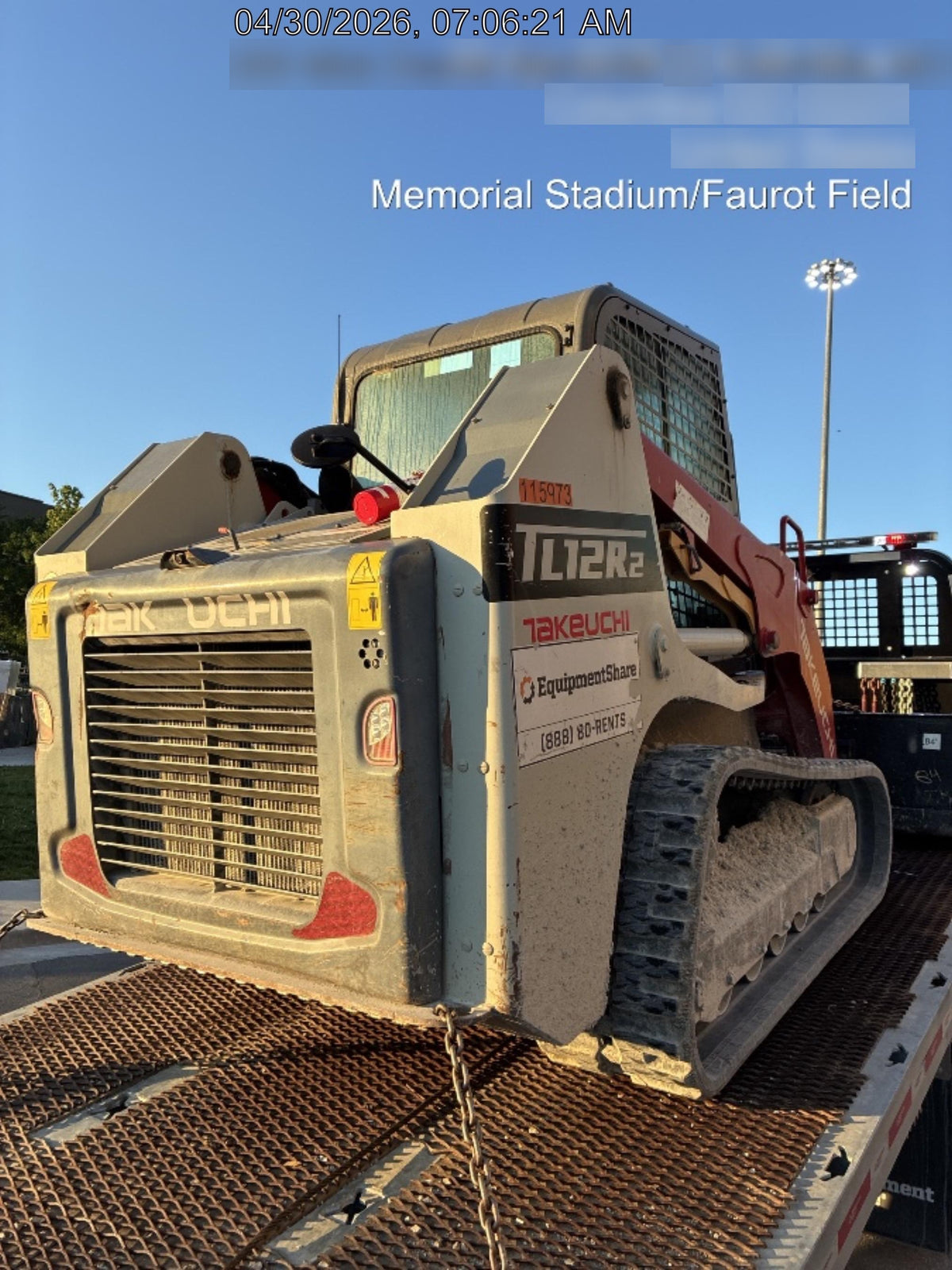2020 Takeuchi TL12R2-CRR Cab/Heat/Air, Hydraulic QC, Ride Control