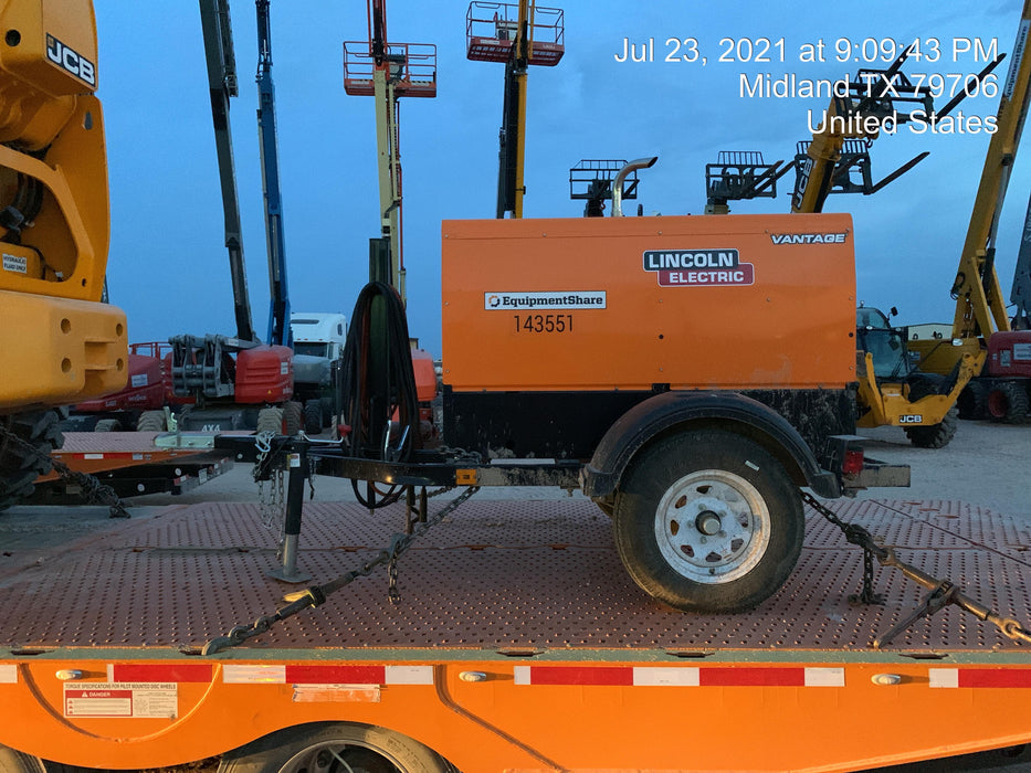 2021 Lincoln Electric Vantage 322 VANTAGE 322 READY-PAK 3
(EQUIPMENTSHARE)