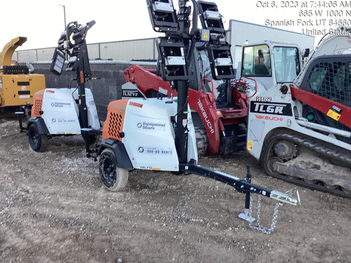 2023 Generac MLT2 Diesel, Flex Switch 120V Input, Powerzone Controller, (4) 320W LED Lights, 4kW Generator, 39.9 Gal Fuel Tank, 2" Ball, T3