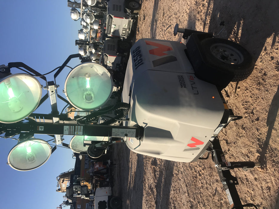 2018 Wacker Neuson LTV6L-MH Wacker Neuson LTV6L Mobile Light Tower w/Fuel Level Sensor Installed
