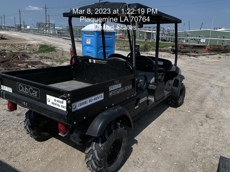 2023 Club Car CA1700D Canopy, Diesel, 4 Passenger