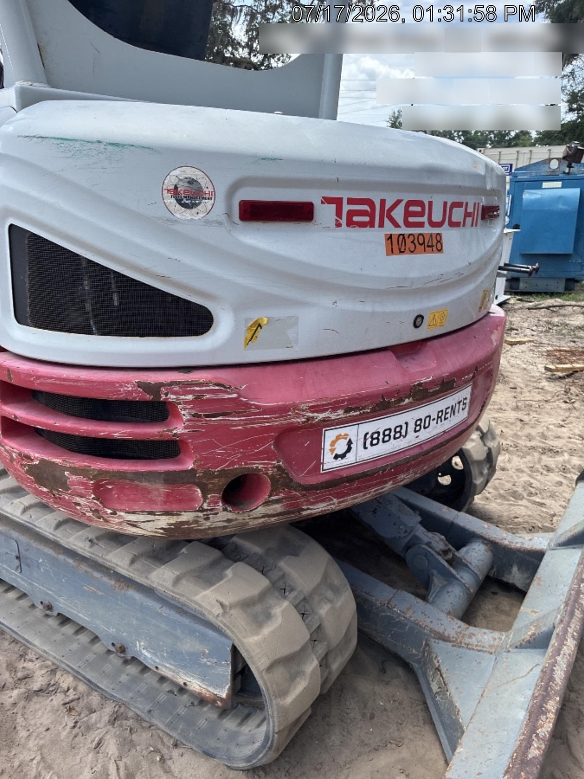 2020 TAKEUCHI TB250-2