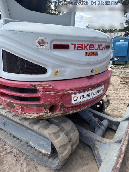 2020 TAKEUCHI TB250-2