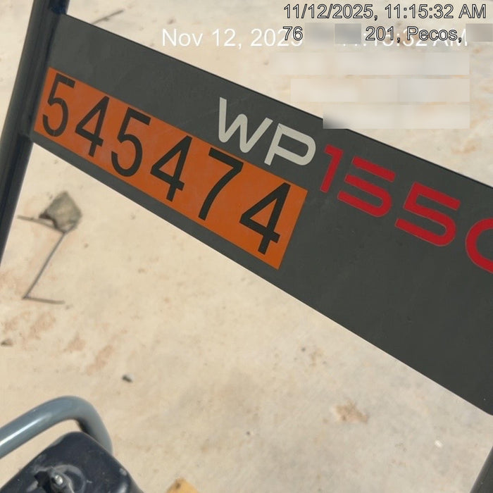 2025 WACKER NEUSON WP1550AW