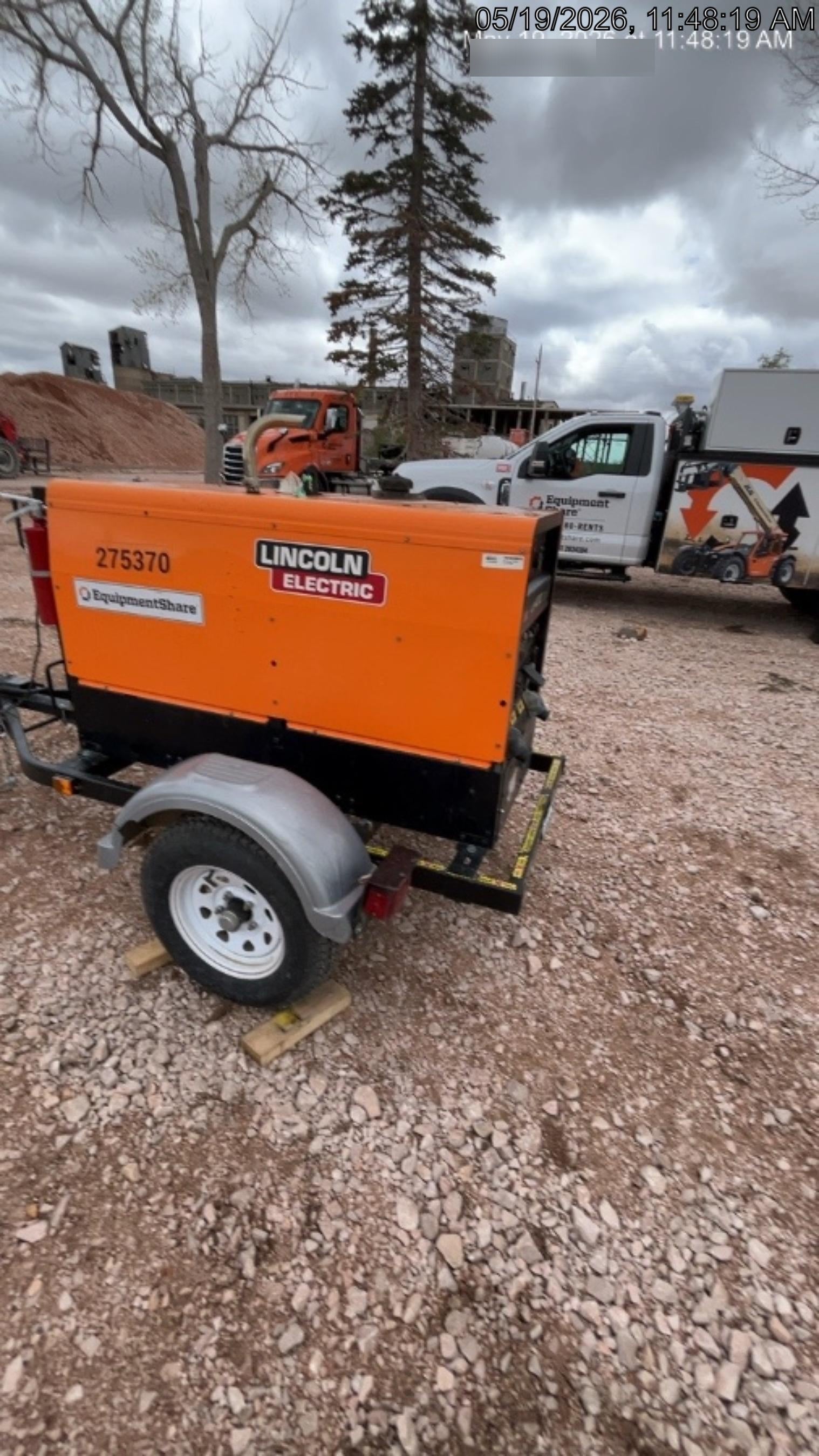 2022 Lincoln Electric LE400 Kubota V1505, Trlr, Cable Rack, Light Kit, ES Decals, T3