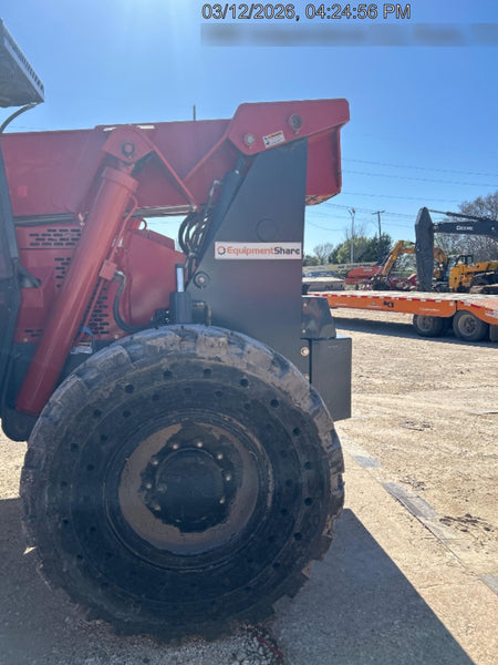 2018 Manitou 12042 Manitou MTA 12042 w/Cab/Heat/AC, Work Lights/Strobe, Aux Hyd, Solid Tires, Lift Hook, 66" Carriage, 72" Forks