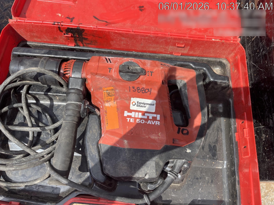 2021 HILTI TE 50-AVR