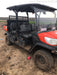 2020 Kubota RTV-X1140W-H Canopy, 4-Seater, Diesel, Windshield Acrylic Clear, Strobe Light, Backup Alarm