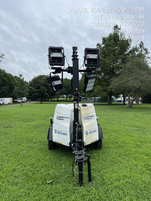 2023 Generac MLT2 Diesel, Flex Switch 120V Input, Powerzone Controller, (4) 320W LED Lights, 4kW Generator, 39.9 Gal Fuel Tank, 2" Ball, T3