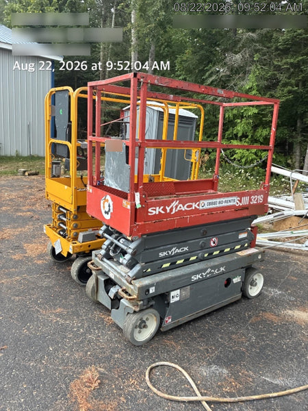2017 Skyjack SJIII-3219 Standard Rental Specs