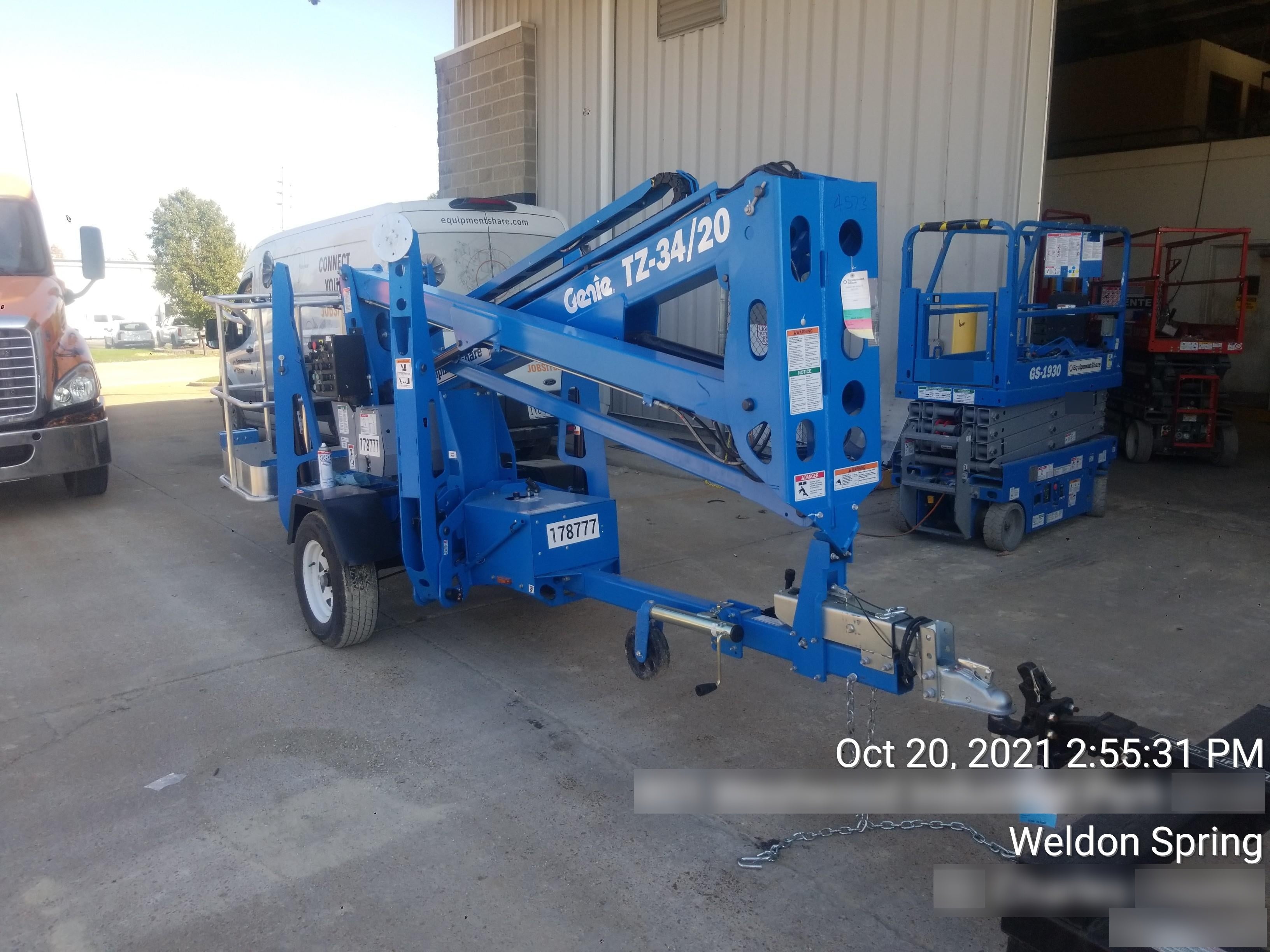 2021 GENIE TZ-34 DC