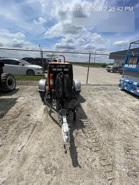 2022 Lincoln Electric LE400 Kubota V1505, Trlr, Cable Rack, Light Kit, ES Decals, T3