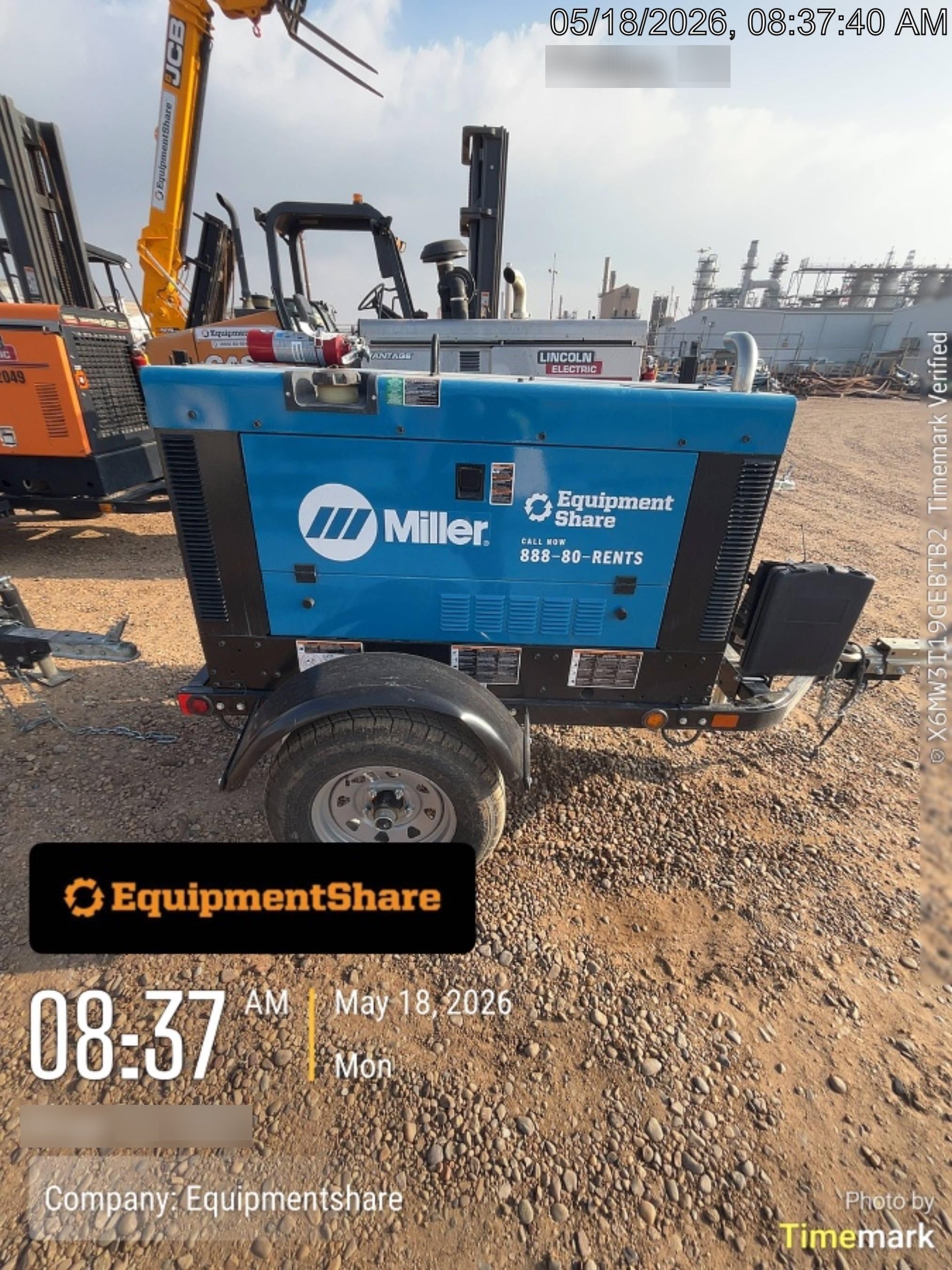 2025 MILLER ELECTRIC BIG BLUE 400
