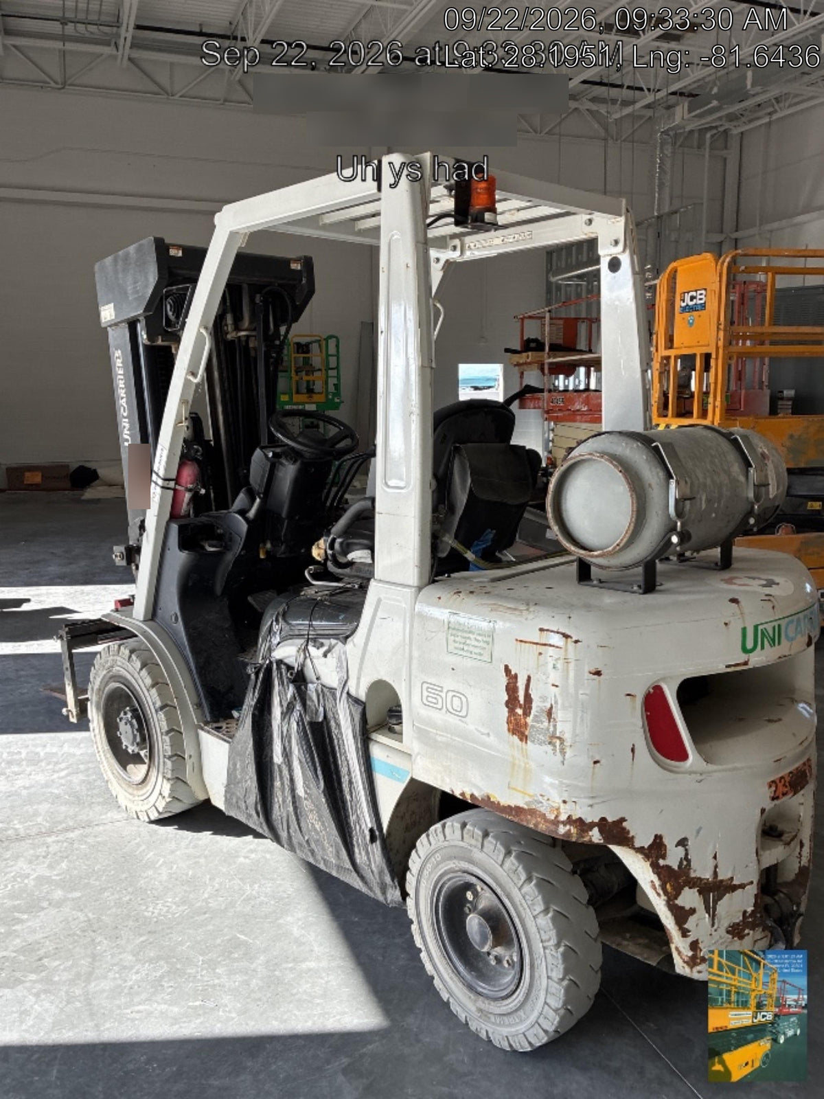 2022 UNICARRIER MUG1F2A30DV QUAD