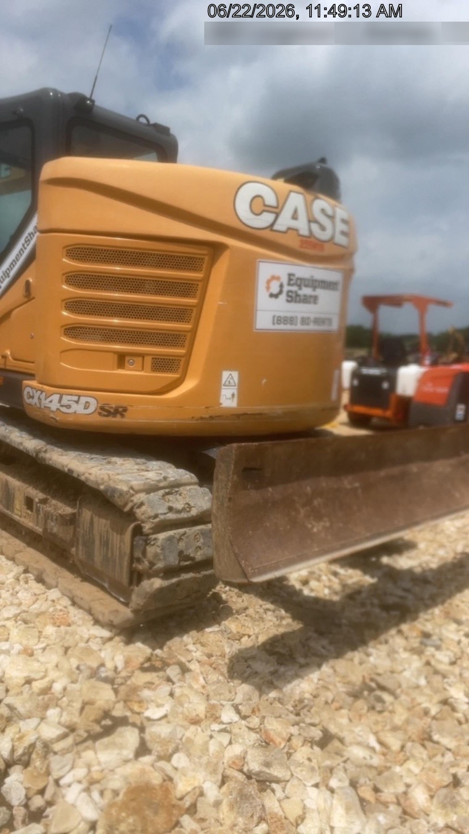 2022 CASE CX145D SR