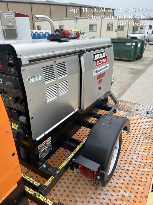 2024 Lincoln Electric LE400 Kubota V1505, Trlr, Cable Rack, Light Kit, ES Decals, T3