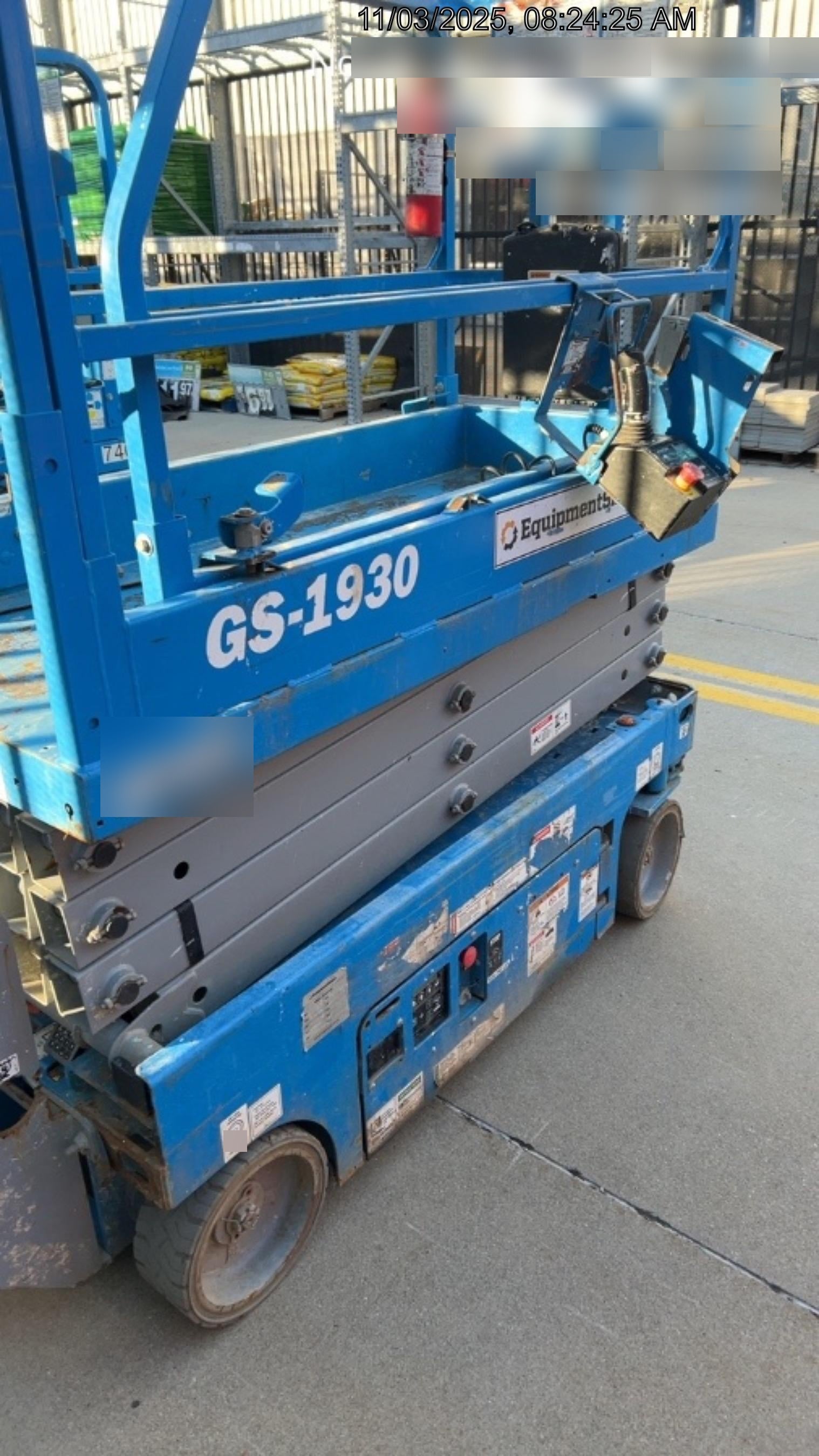 2020 Genie GS-1930 Fixed rails with chain entry gate - Pre A92.20