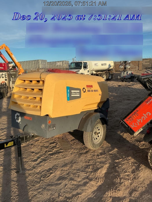 2022 ATLAS COPCO XAS188 CWK