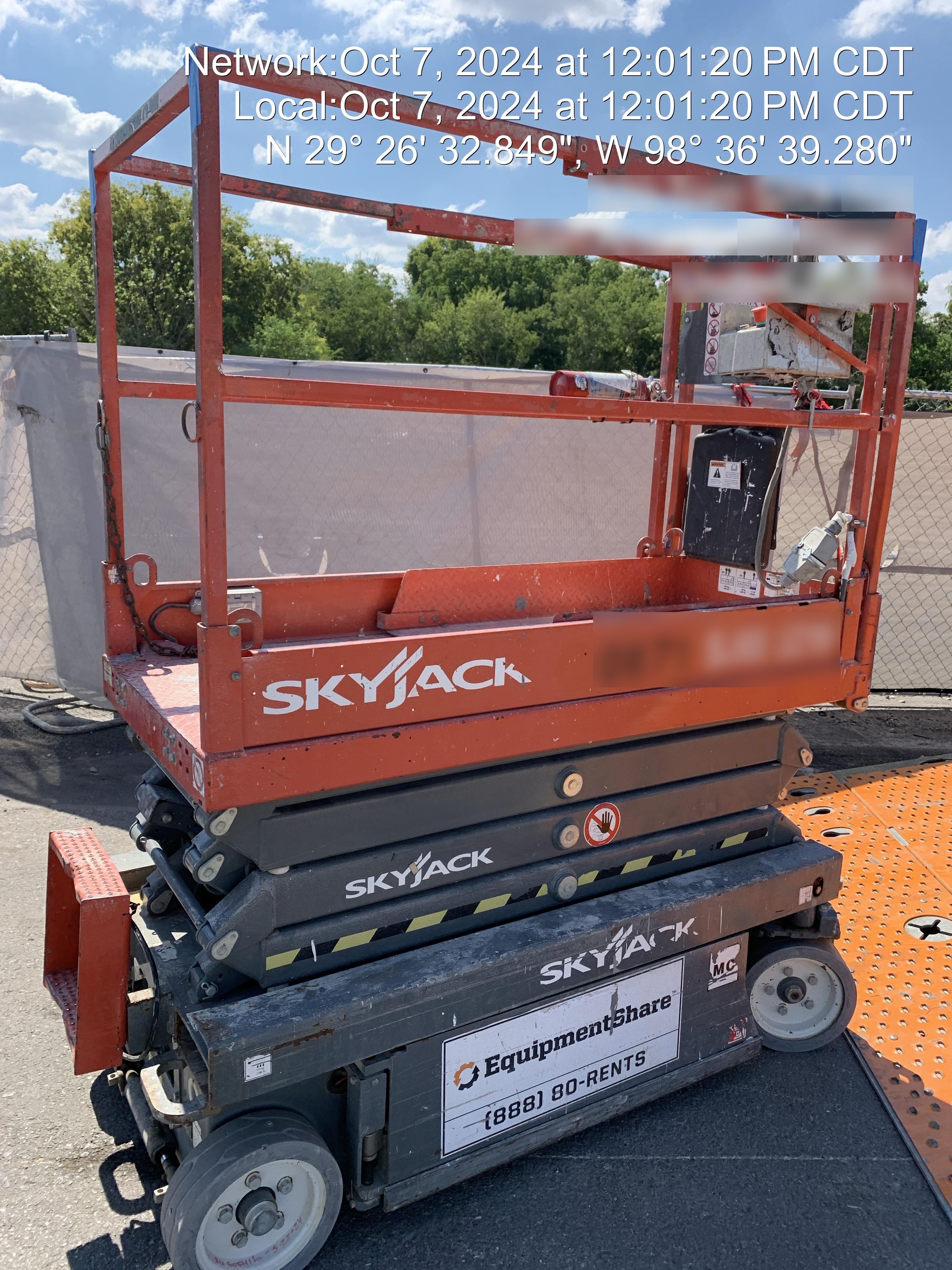 2016 SKYJACK SJIII-3219