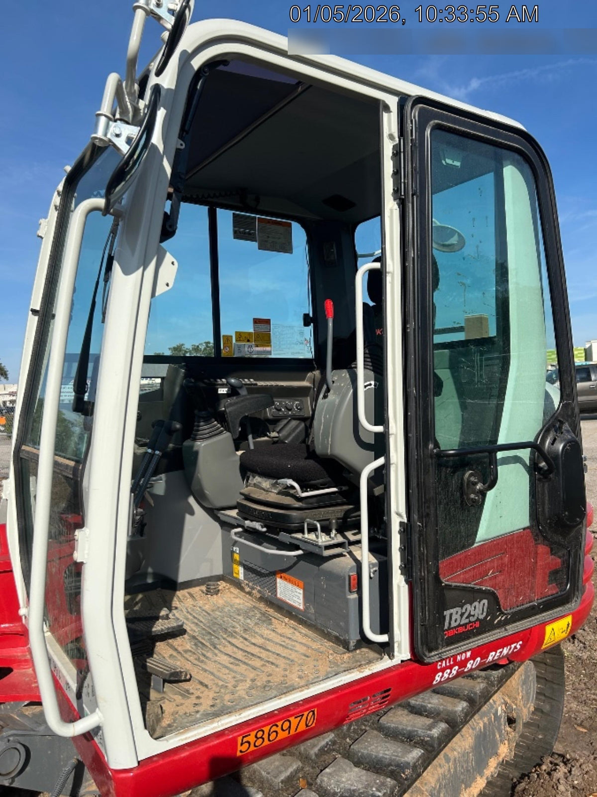 2025 TAKEUCHI TB290-CR