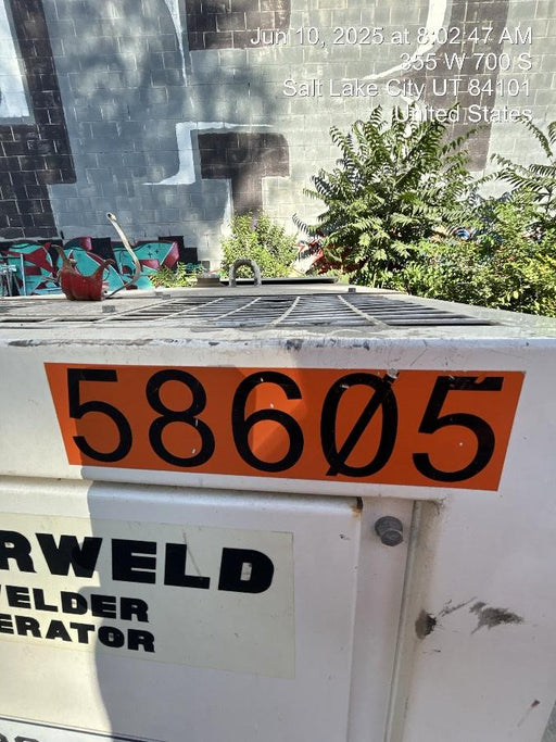 2020 Multiquip DLW400ESA4 400 amp Welder, 14kW, 120/240V, T4F Kubota, Trailer