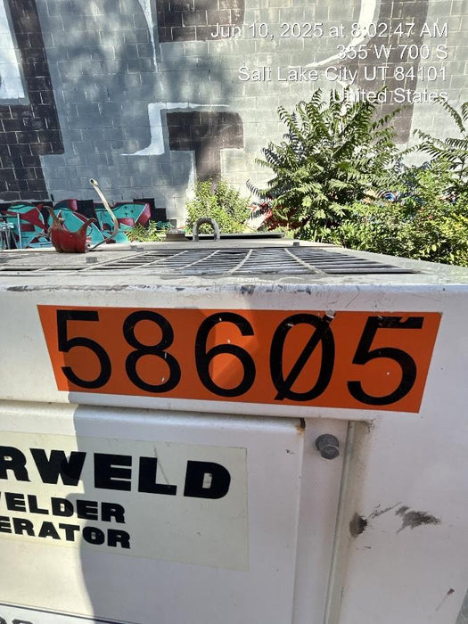 2020 Multiquip DLW400ESA4 400 amp Welder, 14kW, 120/240V, T4F Kubota, Trailer