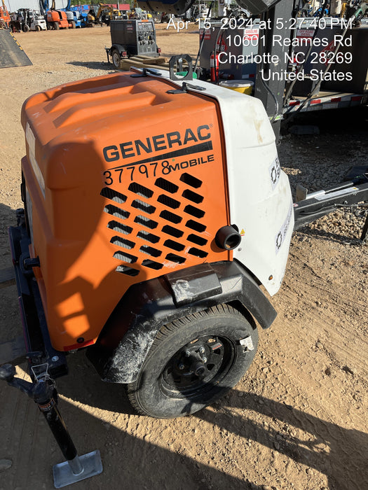 2023 Generac MLT2 Diesel, Flex Switch 120V Input, Powerzone Controller, 
(4) 320W LED Lights, 4kW Generator, 39.9 Gal Fuel Tank, 2" Ball, T3