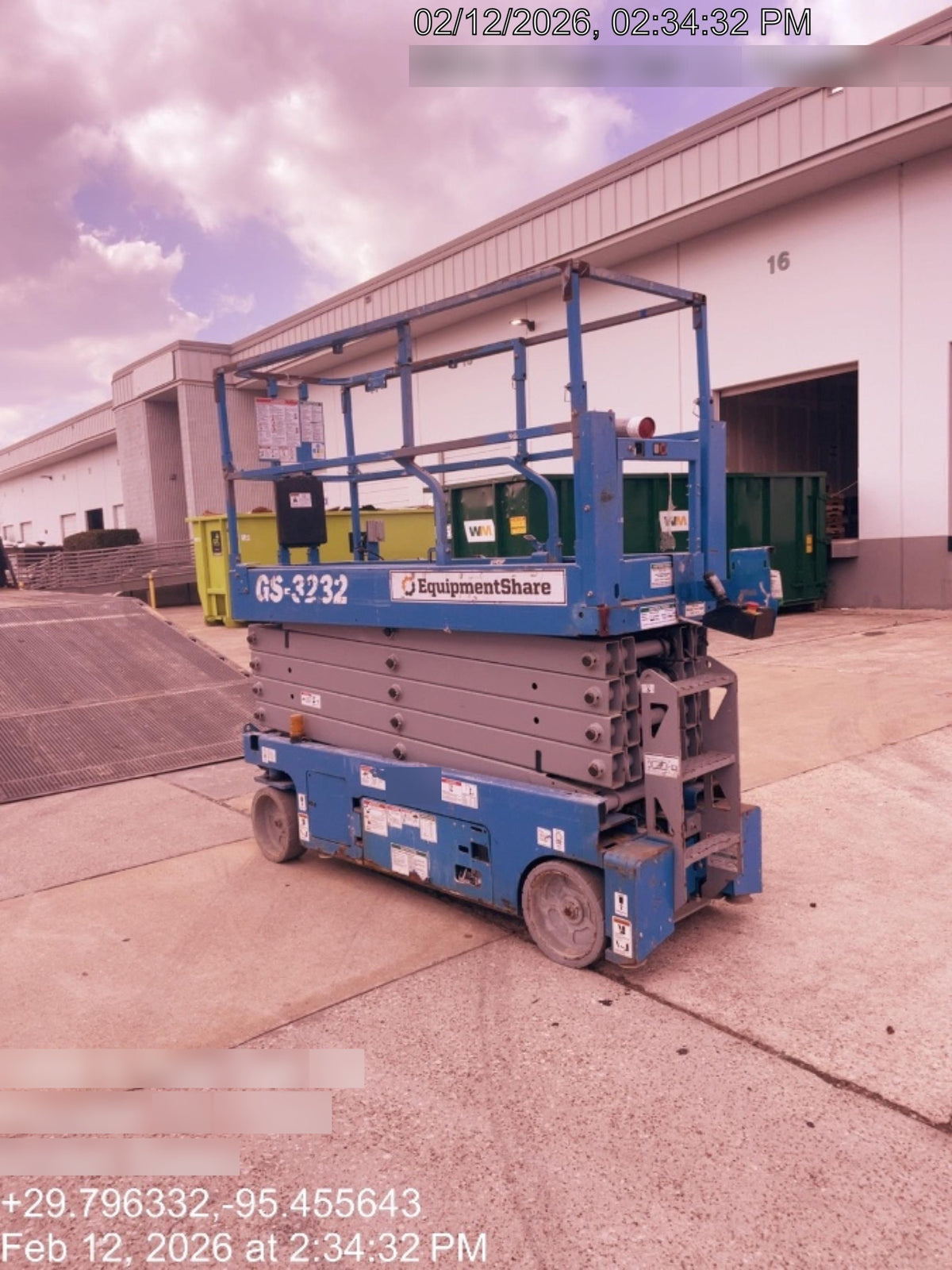 2019 Genie GS-3232 Standard Options