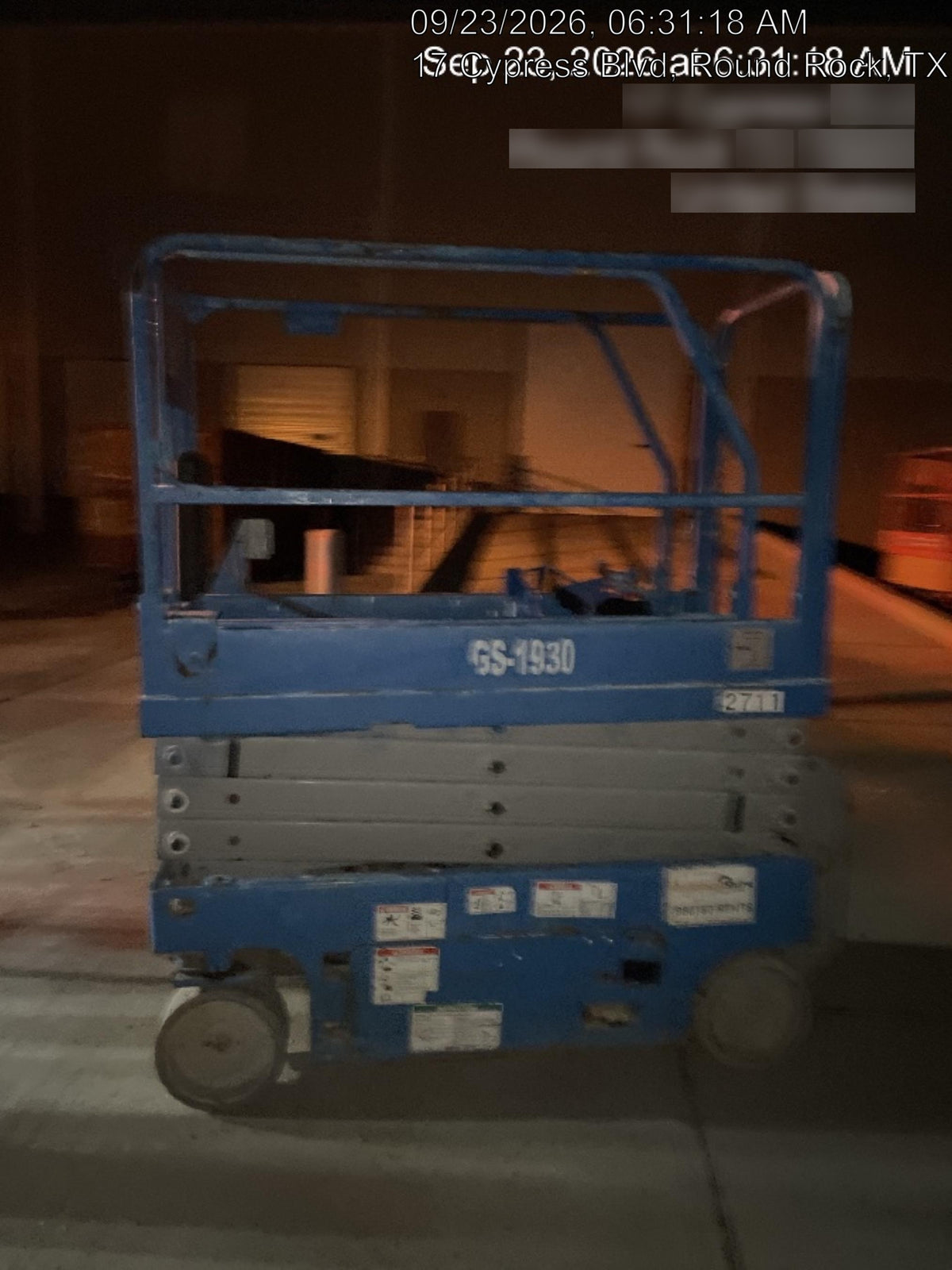 2017 Genie GS-1930 Standard