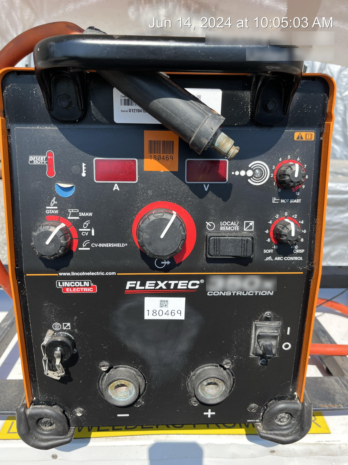 2021 LINCOLN ELECTRIC FLEXTEC 350X