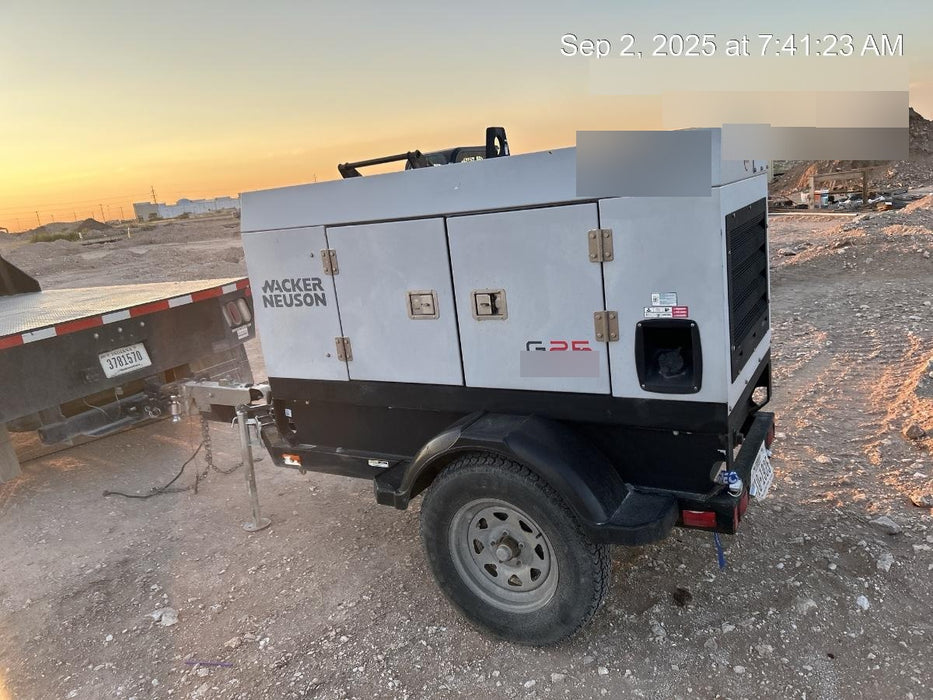 2018 WACKER NEUSON G25