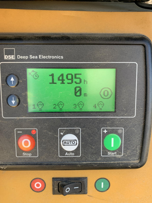 2020 Allmand NLV3GR (4) LED Light Fixture 350W, 23' Vertical Mast, 3kW Prime, Towable, Deep Sea L401, Leveling Jacks, Yanmar T4F 5.8hp