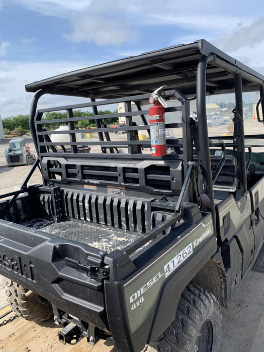 2019 Kawasaki Mule PRO-DXT Standard Options, Backup Alarm, Beacon, Plastic Hard Top, Poly Windshield, Horn Kit