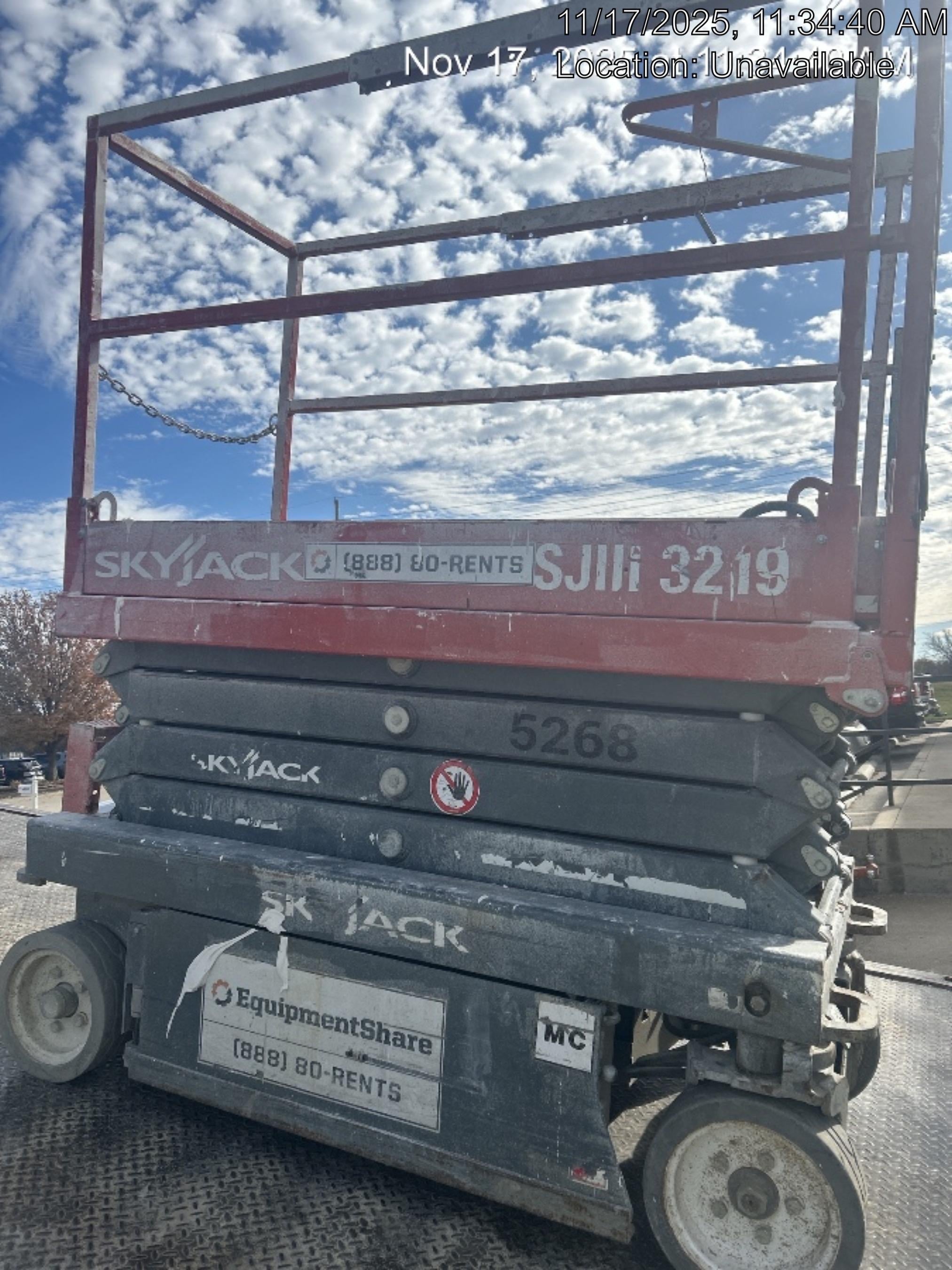2017 SKYJACK SJIII-3219
