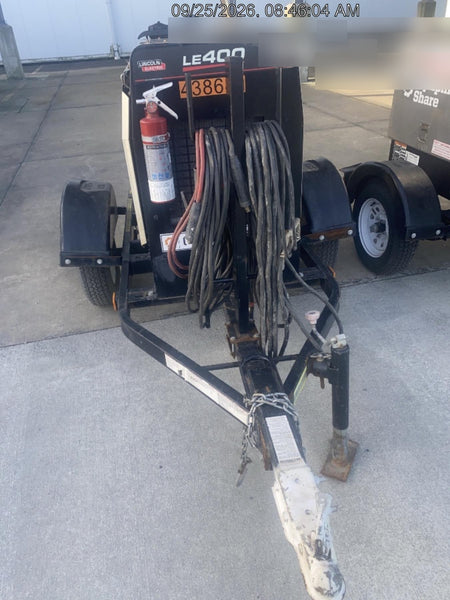 2024 Lincoln Electric LE400 Kubota V1505, Trlr, Cable Rack, Light Kit, ES Decals, T3