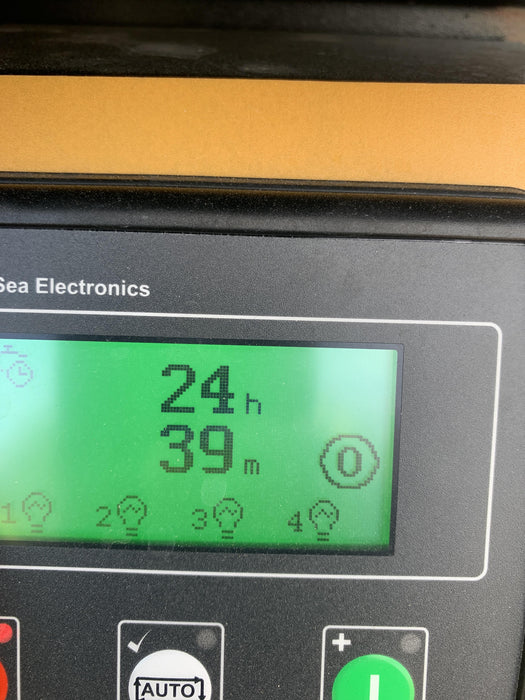 Allmand NLV3GR (4) LED Light Fixture 350W, 23' Vertical Mast, 3kW Prime, Towable, Deep Sea L401, Leveling Jacks, Yanmar T4F 5.8hp